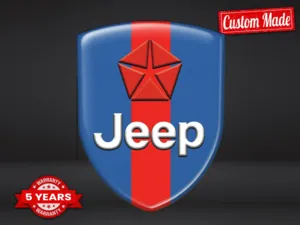 Jeep Banner Parabrisas Auto Edición Premium Personalizable